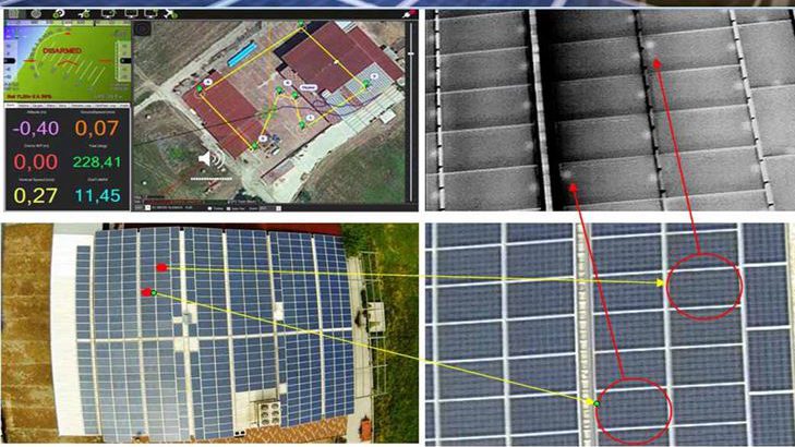 Monitoring of solar plants